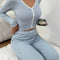 2024 Autumn Winter Homewear Pajamas Set for Women Long Sleeves Shirt Trousers 2 Pieces Sexy Lace Pijamas Sleepwear Loungewear